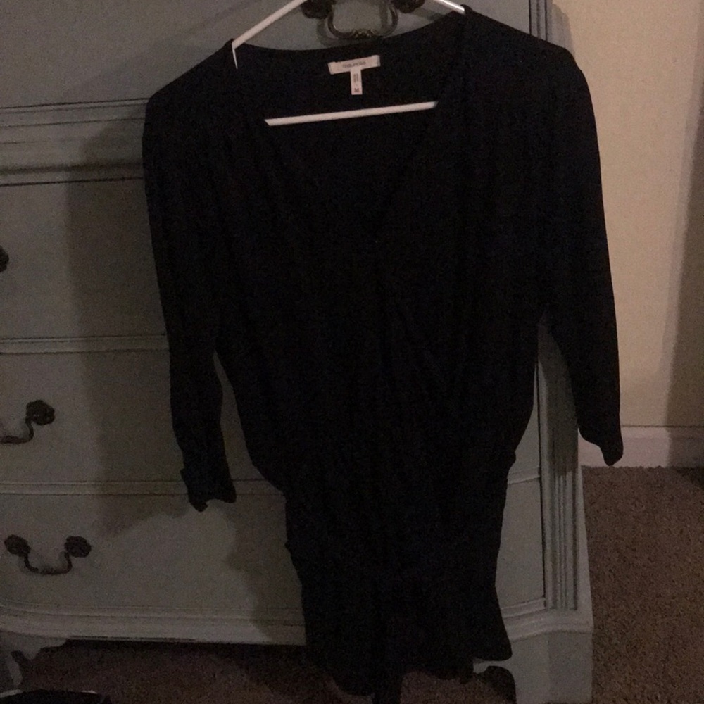 Black shorts suit